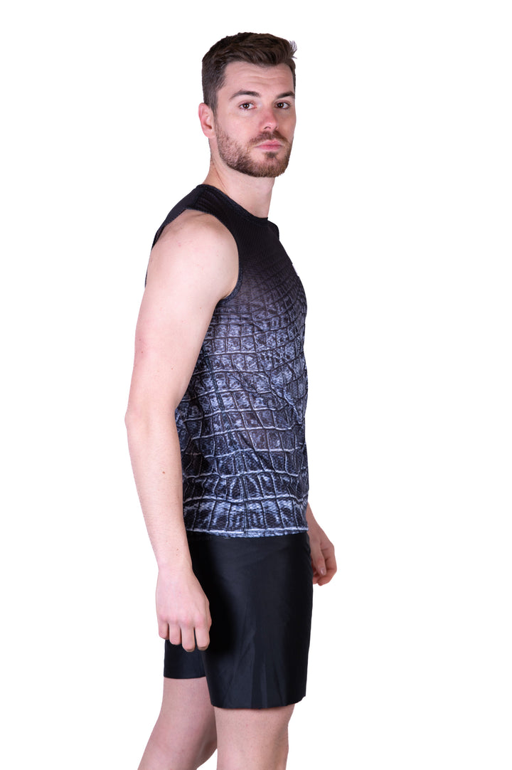 MEN'S TANK BLACK SNAKE(メンズ ノースリーブシャツ ブラックスネーク)