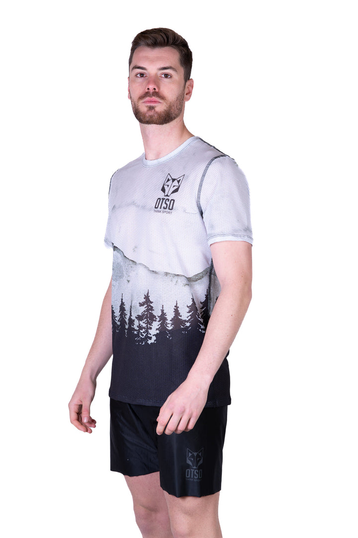 MEN'S SHORT SLEEVE SHIRT GREEN FOREST(メンズ半袖Tシャツ グリーンフォレスト)