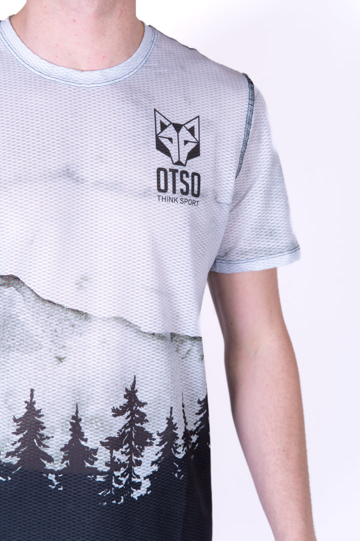 MEN'S SHORT SLEEVE SHIRT GREEN FOREST(メンズ半袖Tシャツ グリーンフォレスト)