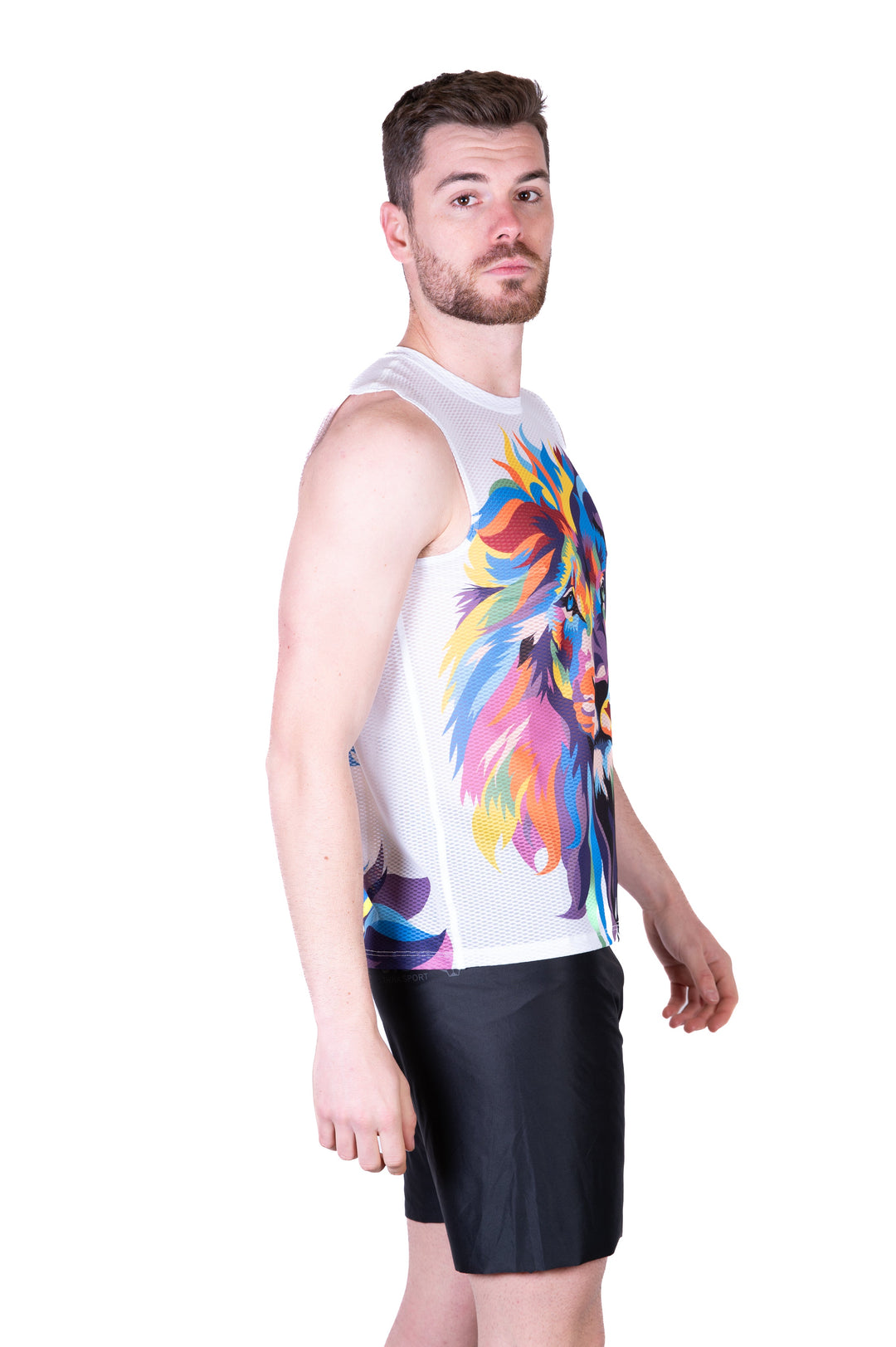 MEN'S SINGLET BE A LION (メンズ ノースリーブシャツ ビー ア・ライオン)