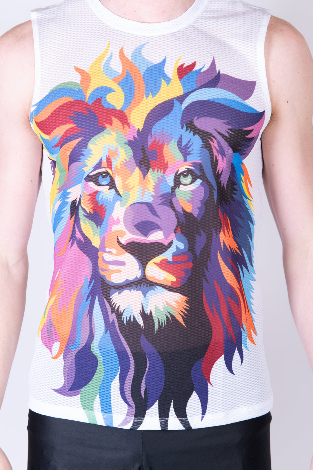 MEN'S SINGLET BE A LION (メンズ ノースリーブシャツ ビー ア・ライオン)