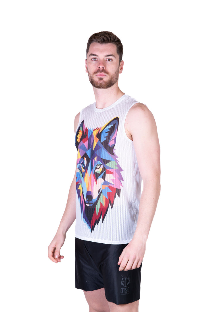 MEN'S SINGLET Be A Wolf