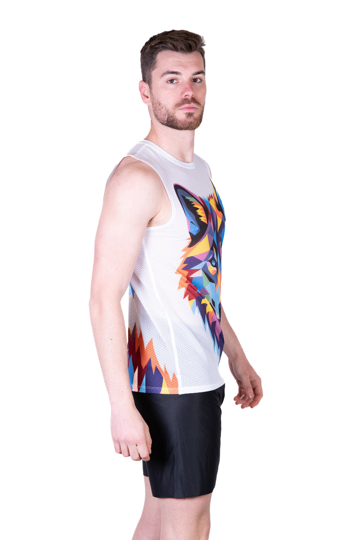 MEN'S SINGLET Be A Wolf