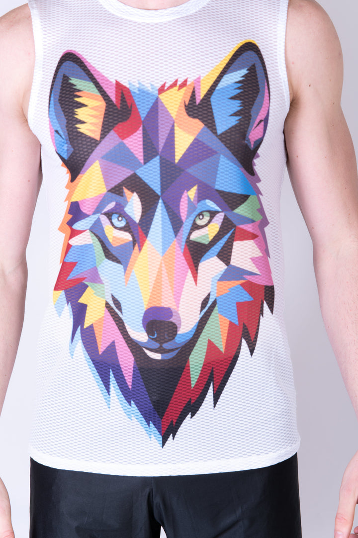 MEN'S SINGLET Be A Wolf