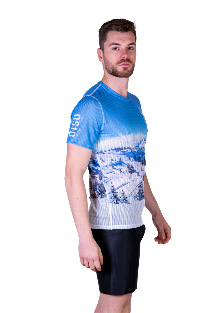 MEN'S SHORT SLEEVE SHIRT SNOW FOREST(メンズ半袖Tシャツ スノーフォレスト)