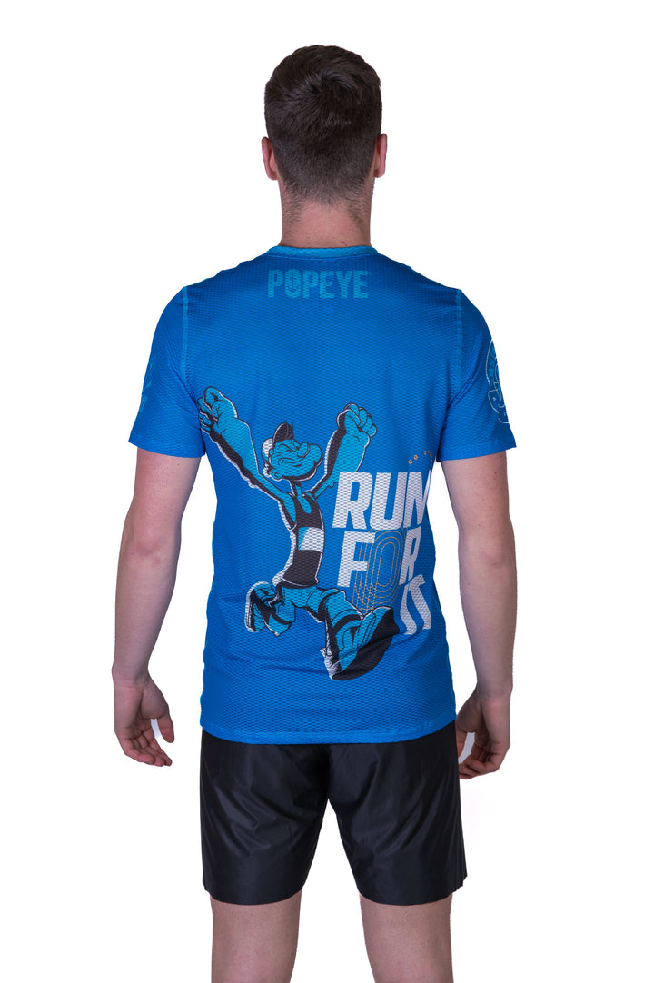 OTSO Men’s Short Sleeve  Popeye Run For It (メンズ半袖Tシャツ ポパイ ラン フォー イット)