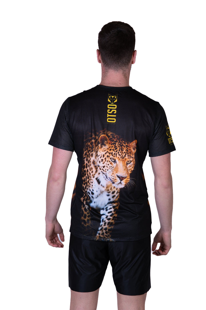 MEN'S SHORT SLEEVE SHIRT LEOPARD(メンズ半袖Tシャツ ヒョウ)