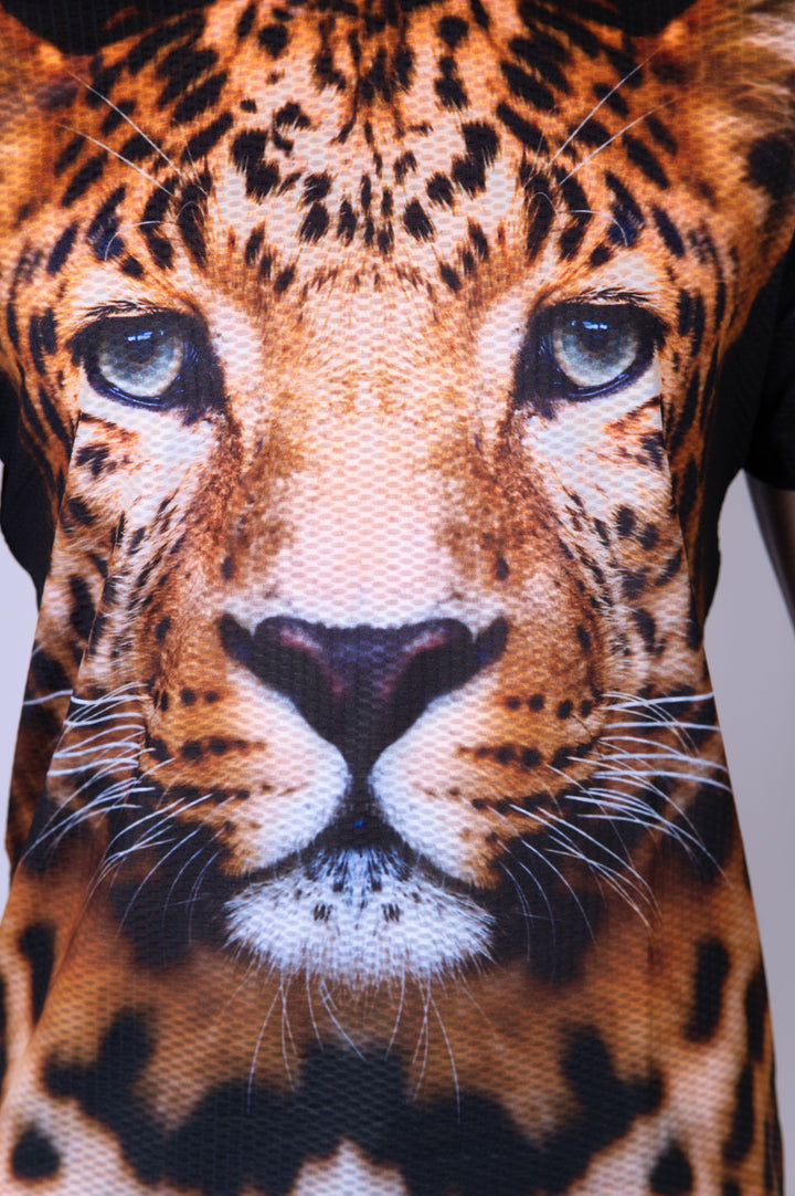 MEN'S SHORT SLEEVE SHIRT LEOPARD(メンズ半袖Tシャツ ヒョウ)