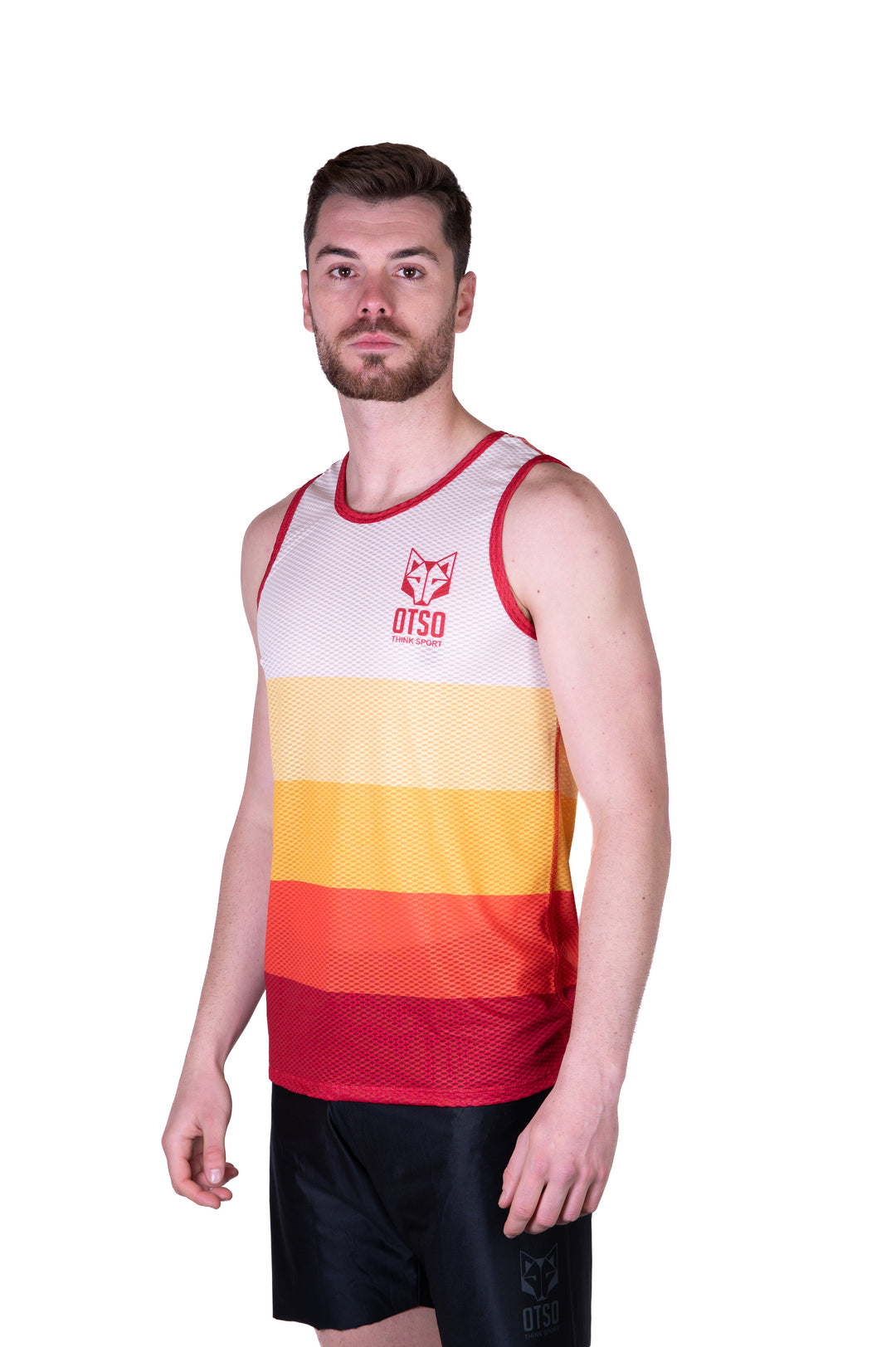 MEN'S SINGLET ORANGE(メンズ ノースリーブシャツ オレンジ)