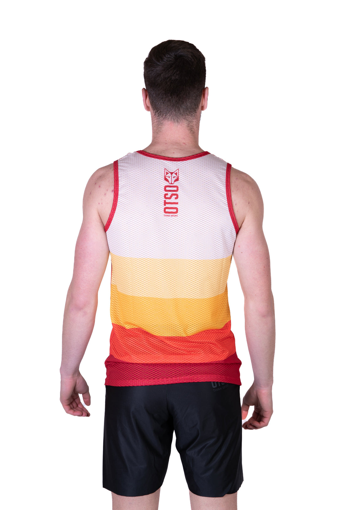 MEN'S SINGLET ORANGE(メンズ ノースリーブシャツ オレンジ)