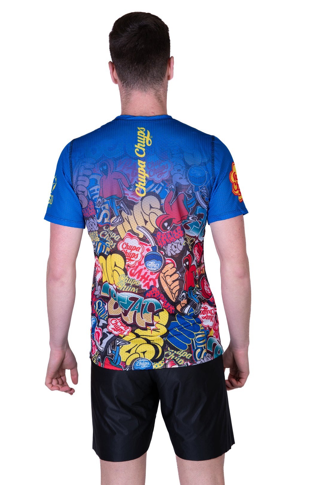 OTSO Men’s Short Sleeve Shirt Chupa Chups Graffiti (メンズ半袖Tシャツ チュッパチャップス グラフィティ)
