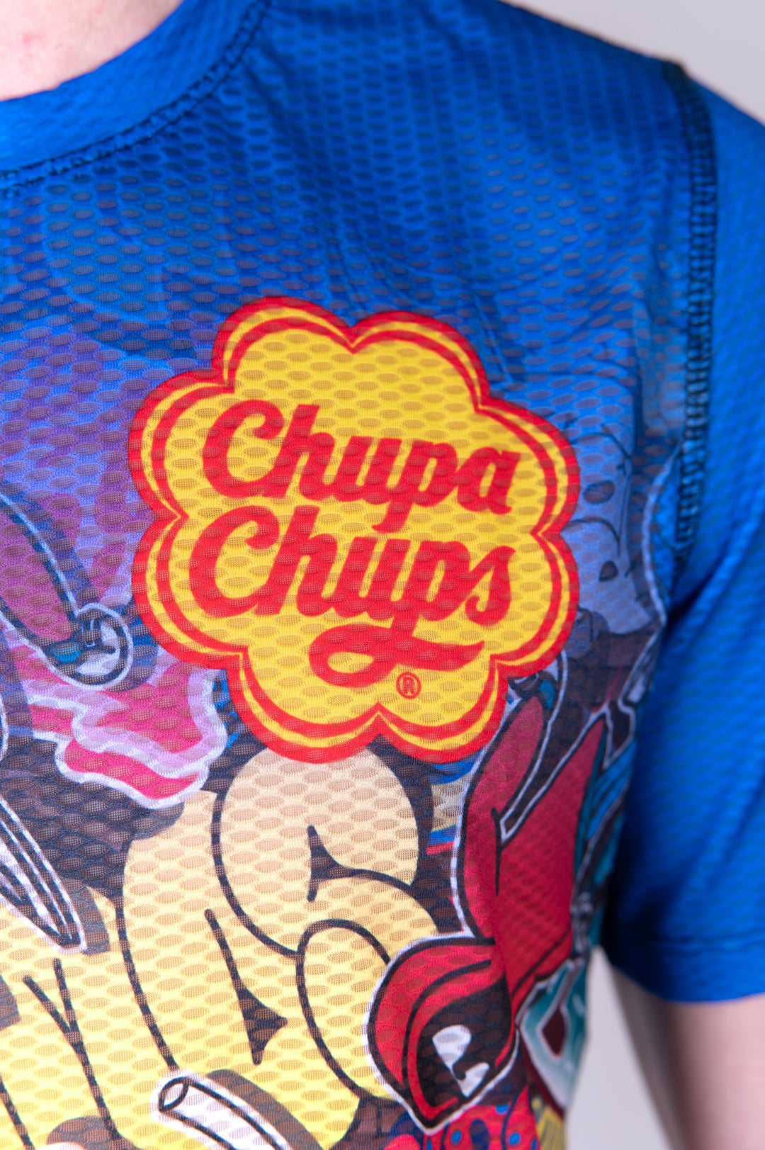 OTSO Men’s Short Sleeve Shirt Chupa Chups Graffiti (メンズ半袖Tシャツ チュッパチャップス グラフィティ)
