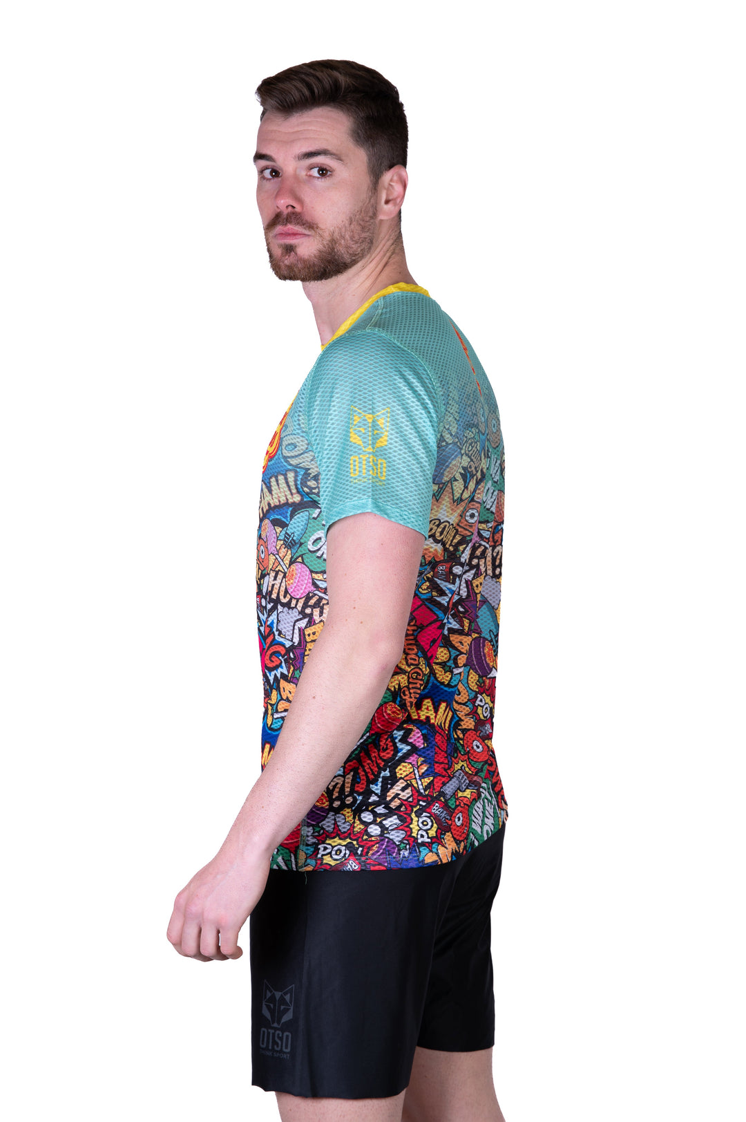 OTSO Men’s Short Sleeve Shirt Chupa Chups Cosmic (メンズ半袖Tシャツ チュッパチャップス コズミック)