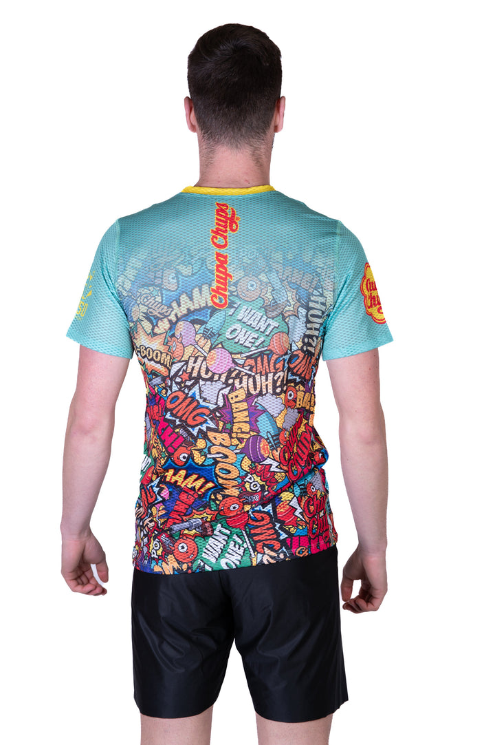 OTSO Men’s Short Sleeve Shirt Chupa Chups Cosmic (メンズ半袖Tシャツ チュッパチャップス コズミック)