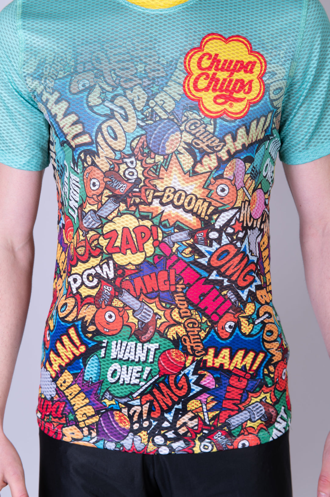 OTSO Men’s Short Sleeve Shirt Chupa Chups Cosmic (メンズ半袖Tシャツ チュッパチャップス コズミック)