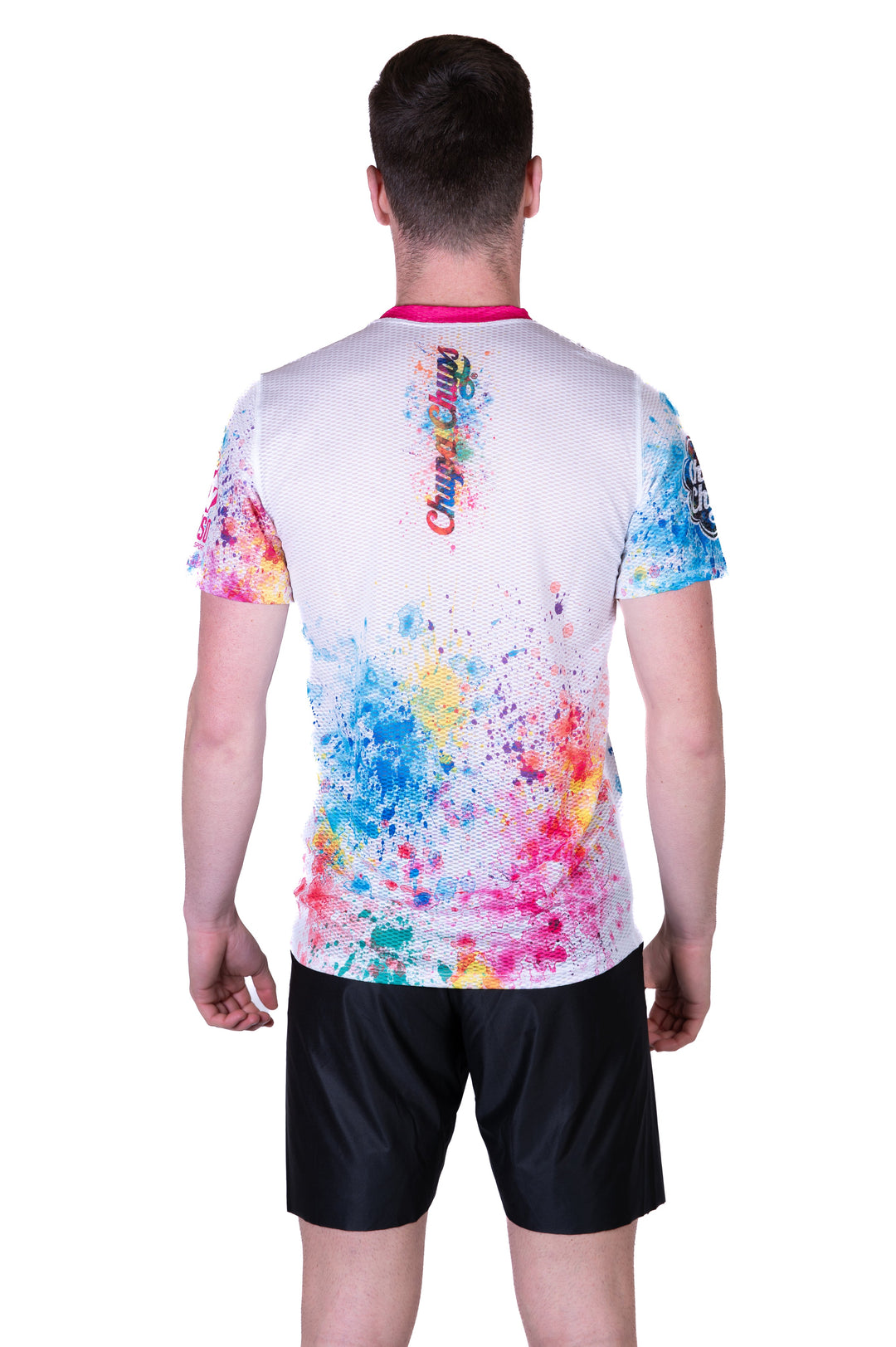 OTSO Chupa Chups Men's Paint Short Sleeve T-Shirt (チュッパチャプス メンズ・ペイント半袖Tシャツ)