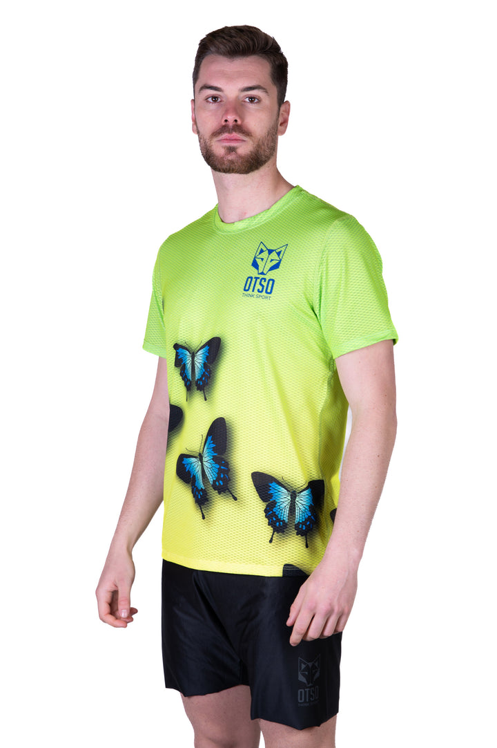 OTSO Men’s Short Sleeve  Butterfly (メンズ半袖Tシャツ バタフライ)