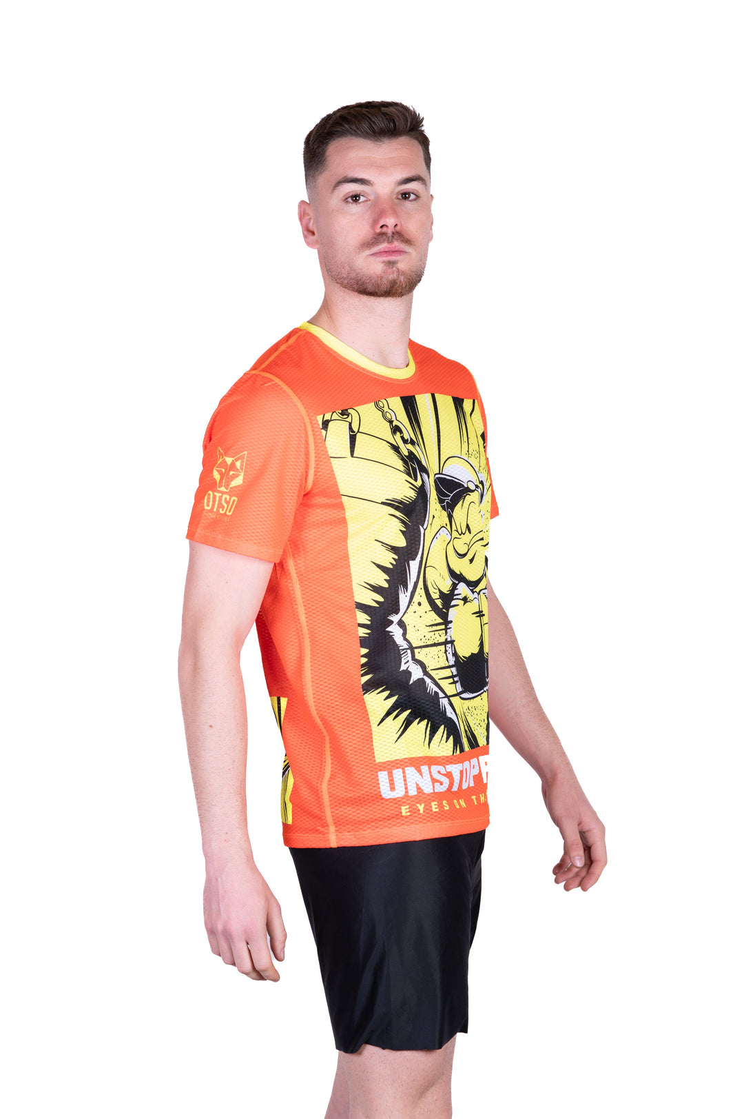 OTSO Men’s Short Sleeve  Popeye Unstoppable (メンズ半袖Tシャツ ポパイ アンストッパブル)