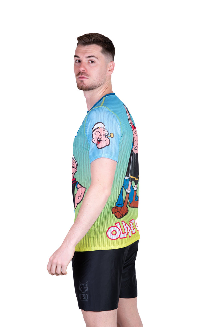 OTSO Men’s Short Sleeve  Popeye & Olive (メンズ半袖Tシャツ ポパイ アンド オリーブ)