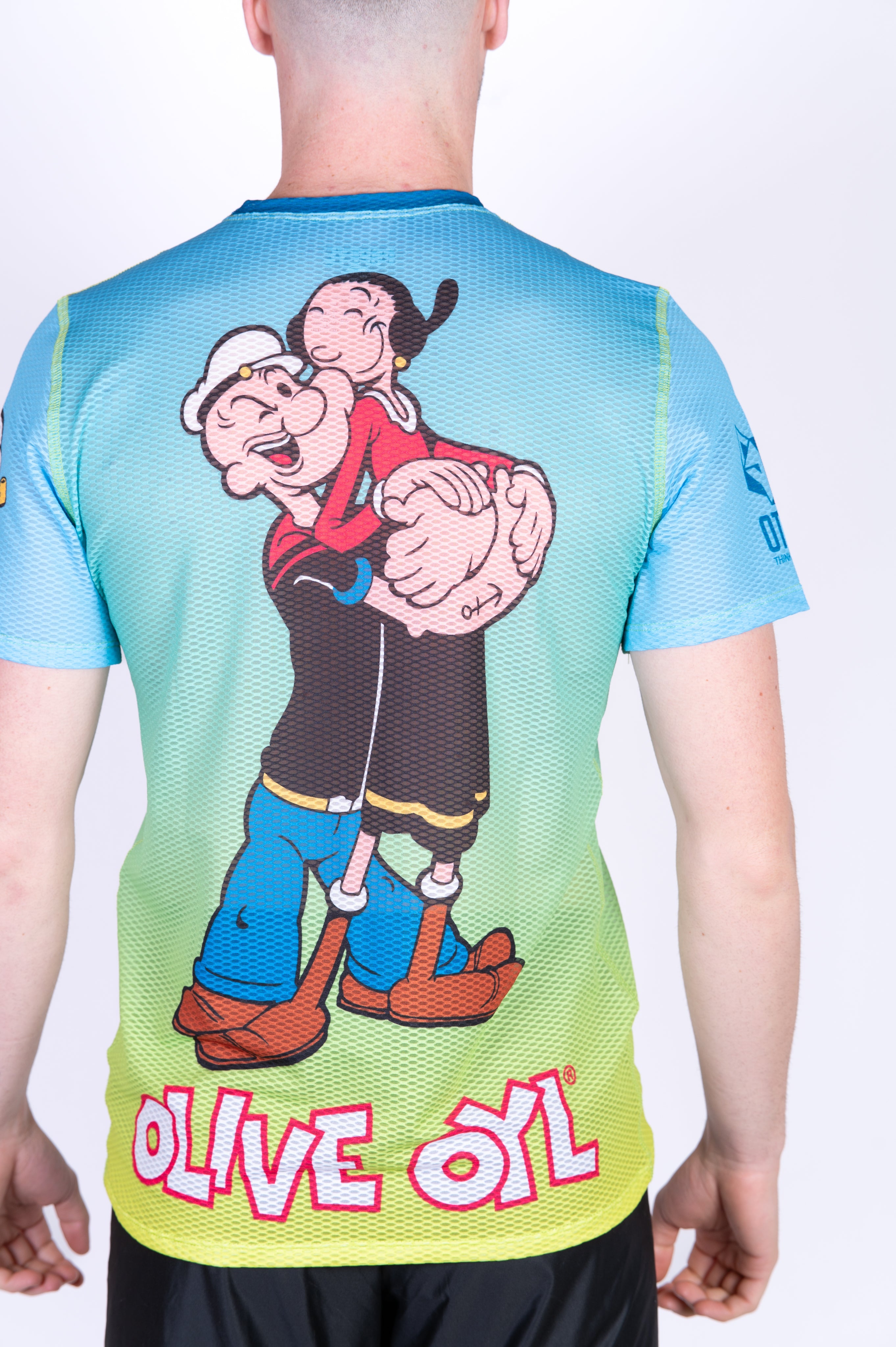 OTSO Men's Short Sleeve Popeye & Olive (メンズ半袖Tシャツ ポパイ