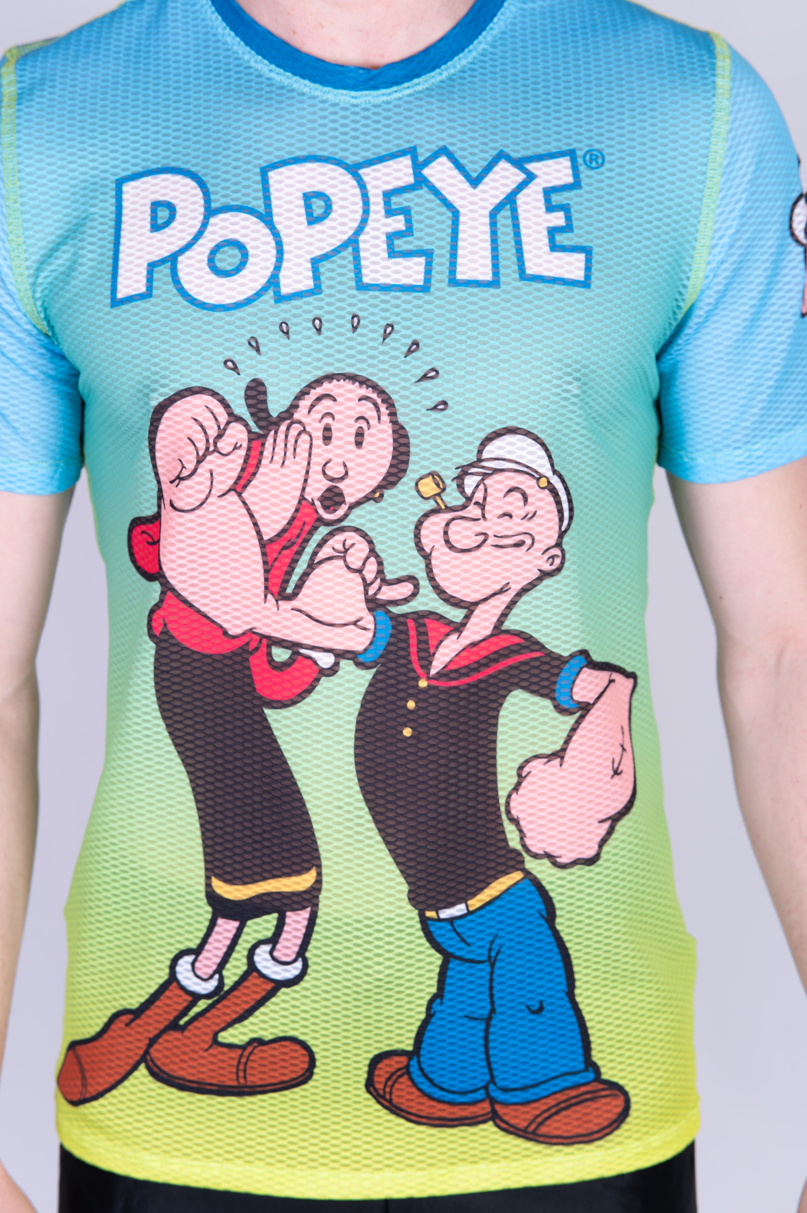 OTSO Men's Short Sleeve Popeye & Olive (メンズ半袖Tシャツ ポパイ