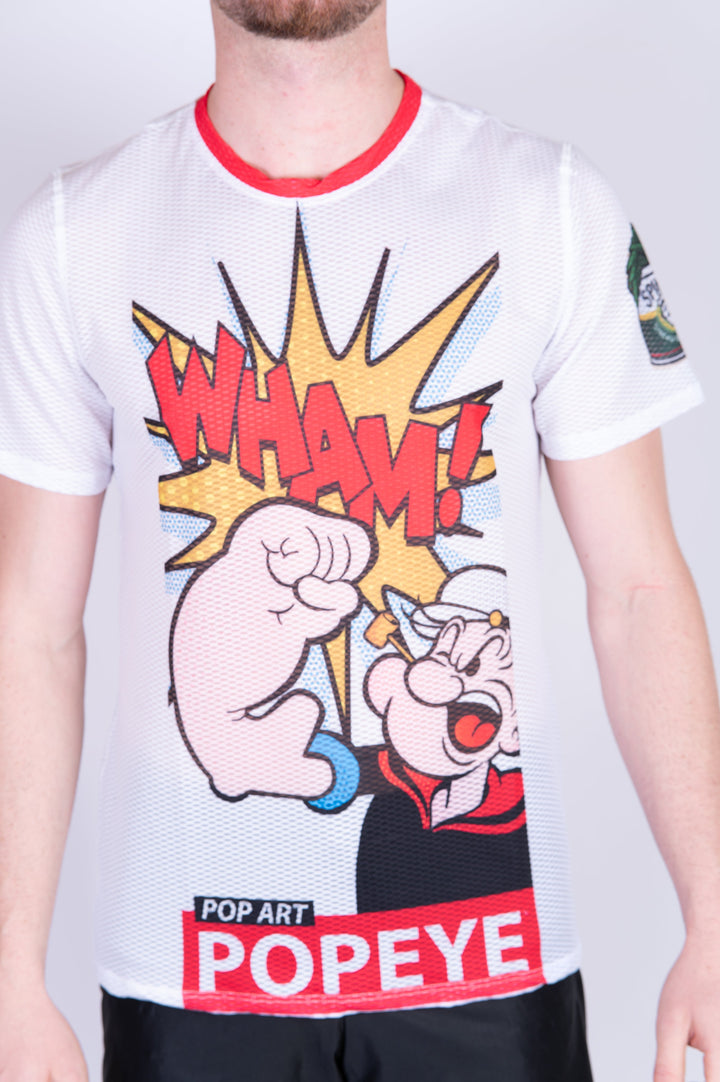 OTSO Men’s Short Sleeve  Popeye Pop Art (メンズ半袖Tシャツ ポパイ ポップアート)