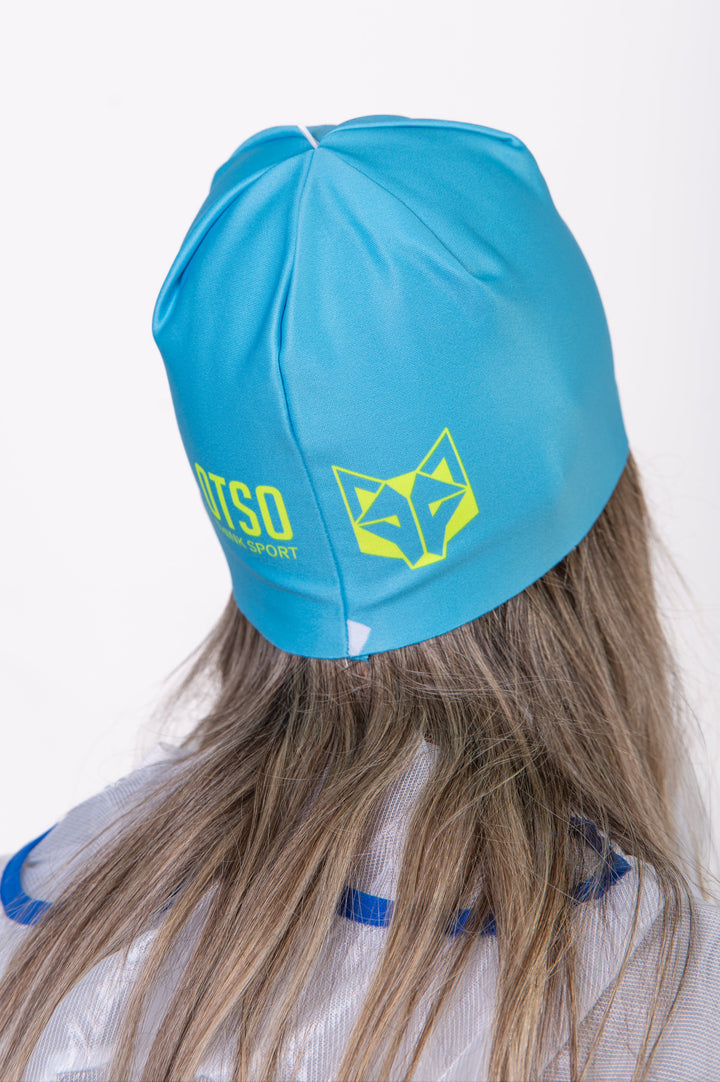 HAT LIGHT BLUE / FLUO YELLOW(スポーツキャップ ライトブルー&イエロー)