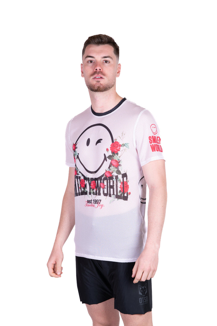 Men’s Short Sleeve T-Shirt - Smiley Vintage