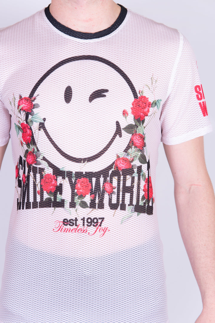 Men’s Short Sleeve T-Shirt - Smiley Vintage