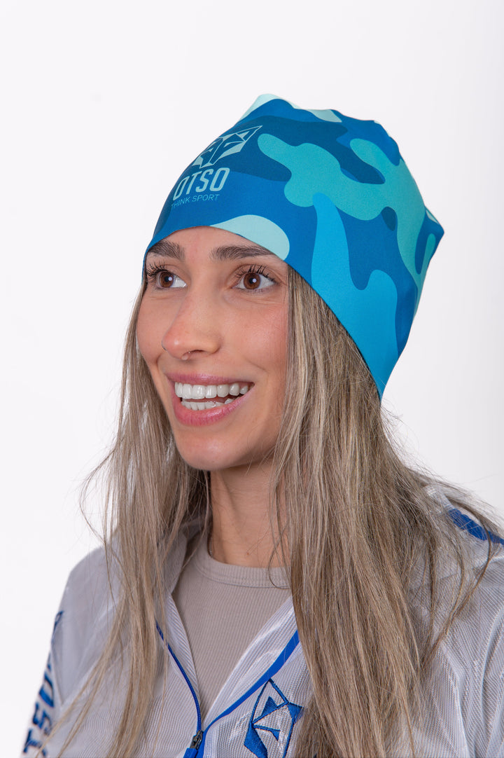 HAT CAMO BLUE（スポーツキャップ 迷彩ブルー）