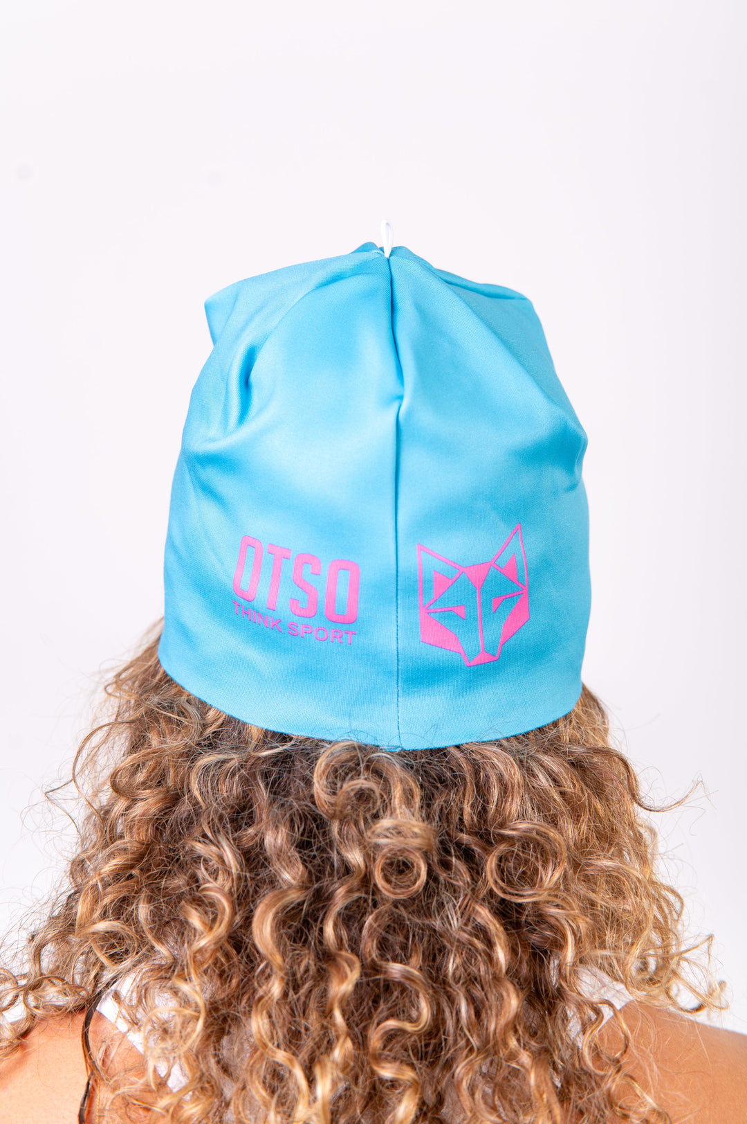 HAT LIGHT BLUE / FLUO PINK(スポーツキャップ ライトブルー&ピンク)