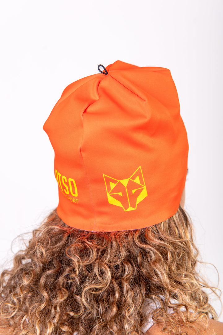 HAT FLUO ORANGE / FLUO YELLOW(スポーツキャップ オレンジ&イエロー)