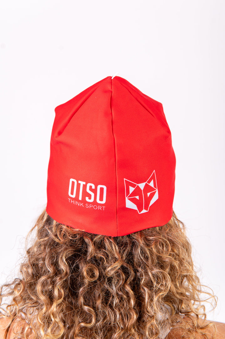 HAT RED / WHITE(スポーツキャップ レッド&ホワイト)