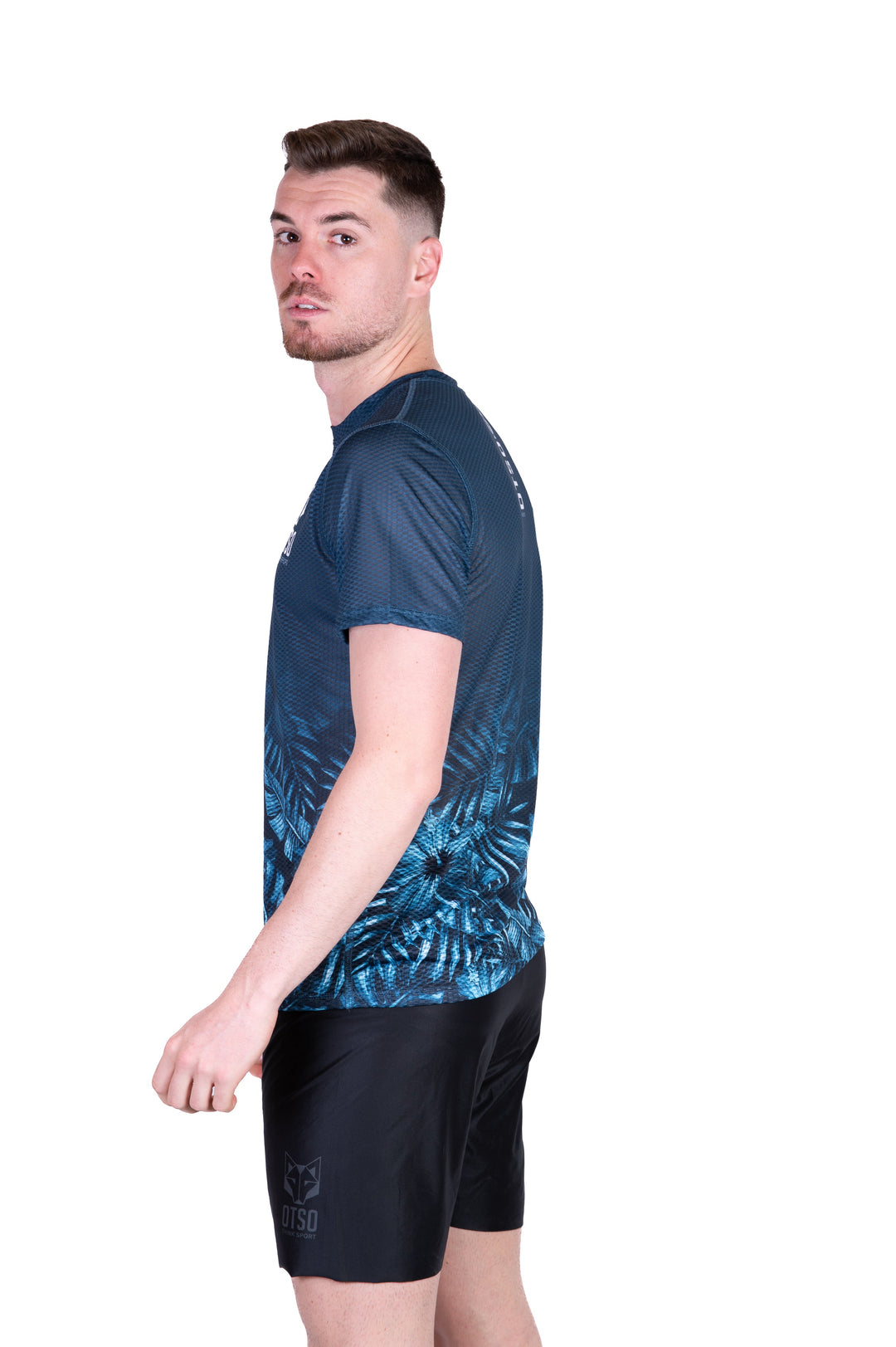 MEN'S SHORT SLEEVE SHIRT TROPICAL GREEN(メンズ半袖Tシャツ トロピカルグリーン)
