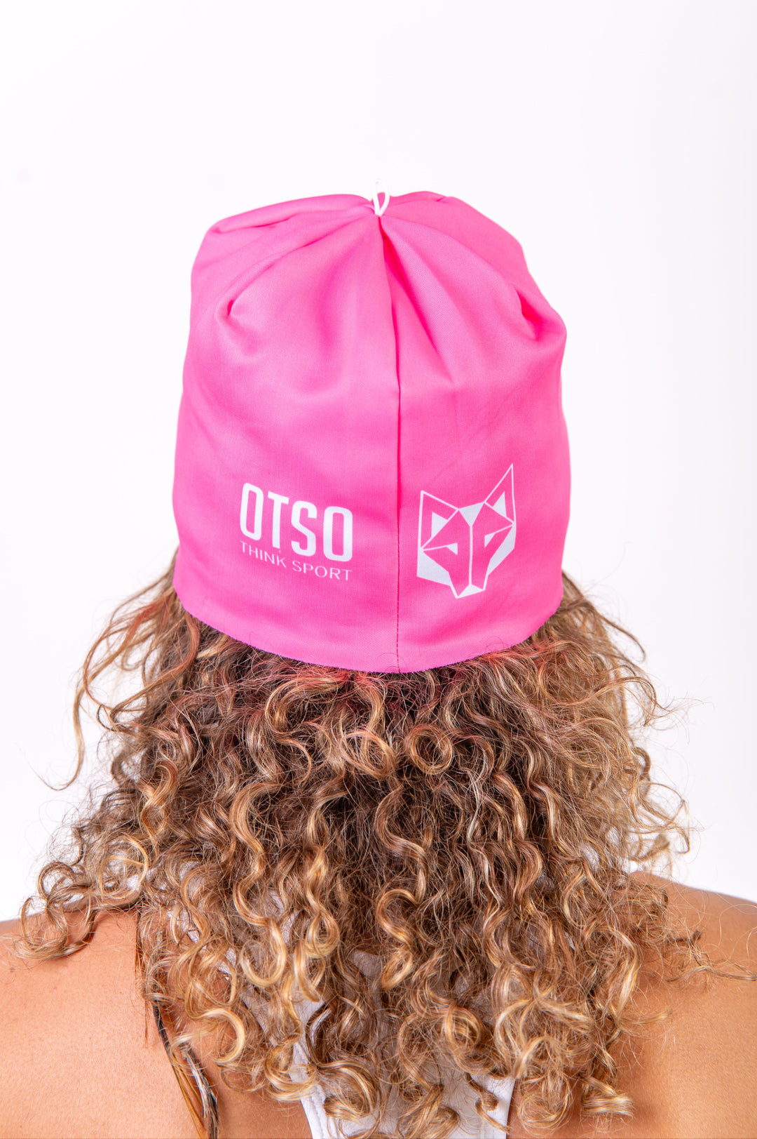 HAT FLUO PINK / WHITE(スポーツキャップ ピンク&ホワイト)