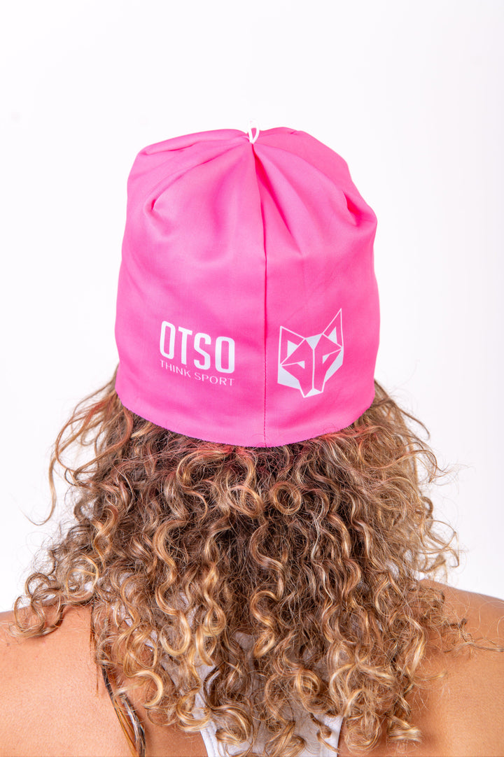 HAT FLUO PINK / WHITE(スポーツキャップ ピンク&ホワイト)