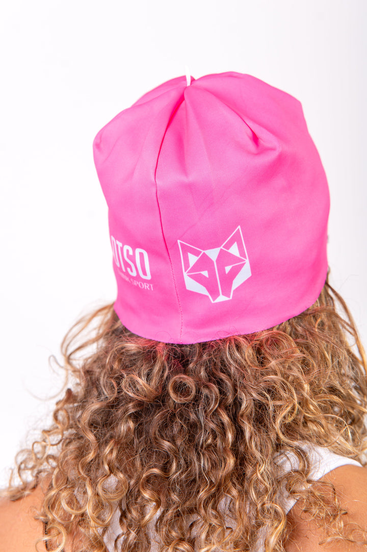 HAT FLUO PINK / WHITE(スポーツキャップ ピンク&ホワイト)
