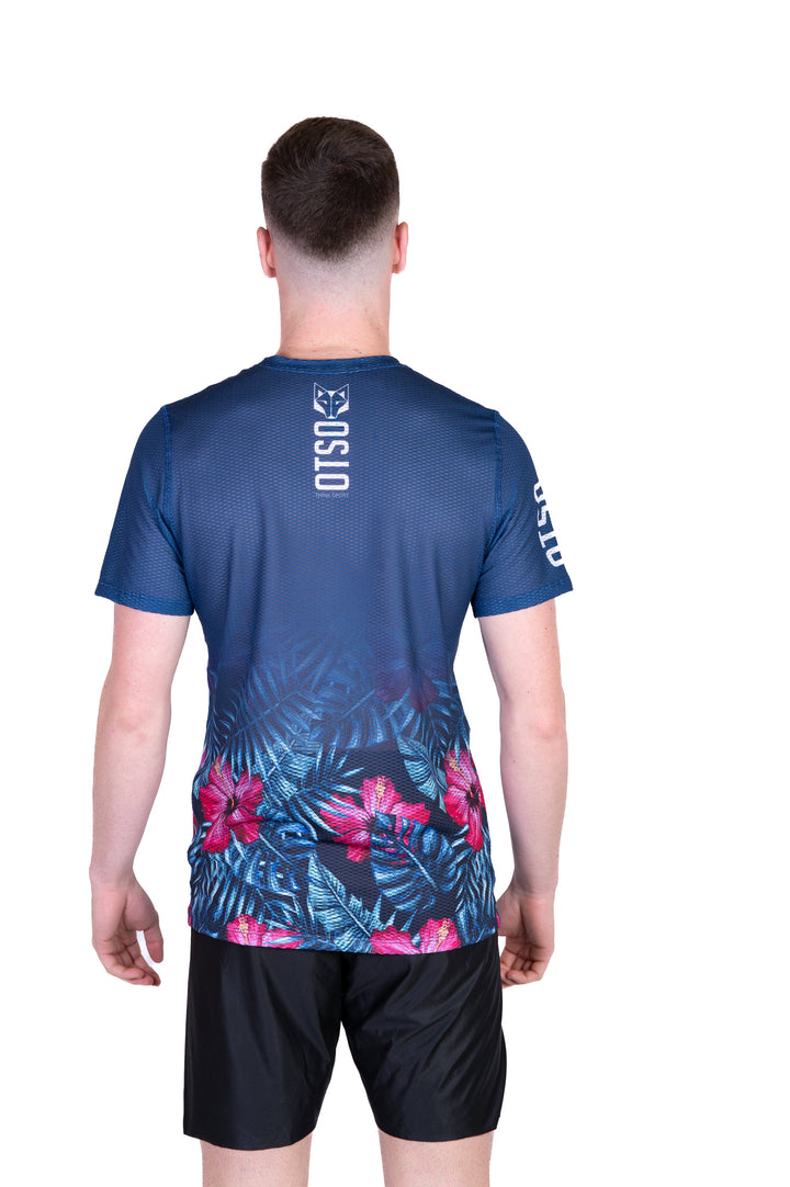 MEN'S SHORT SLEEVE SHIRT  TROPICAL DARK(メンズ半袖Tシャツ トロピカルダーク)