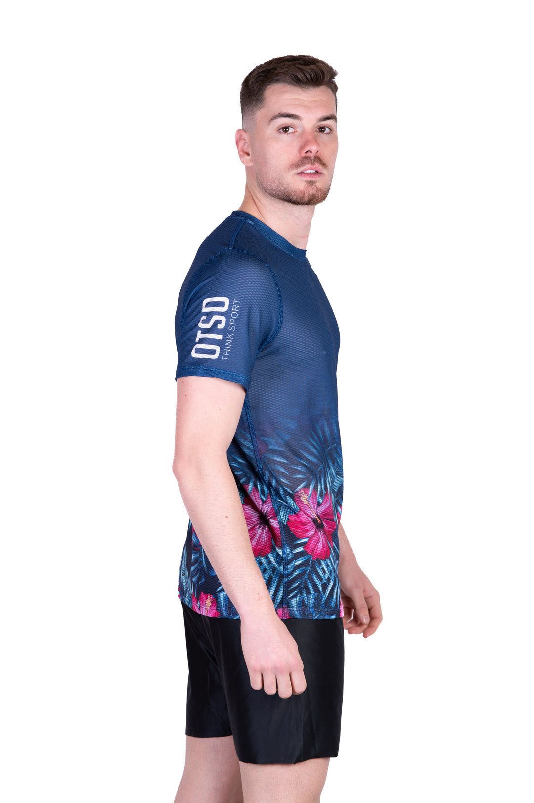 MEN'S SHORT SLEEVE SHIRT  TROPICAL DARK(メンズ半袖Tシャツ トロピカルダーク)
