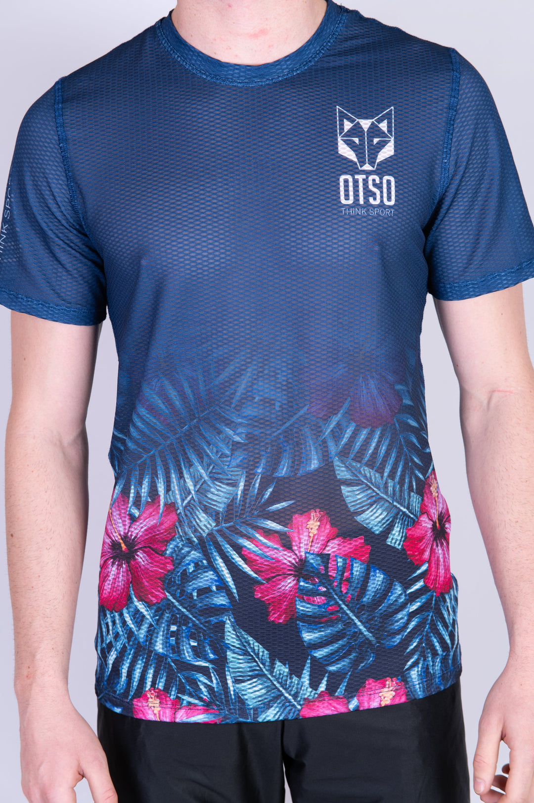 MEN'S SHORT SLEEVE SHIRT  TROPICAL DARK(メンズ半袖Tシャツ トロピカルダーク)