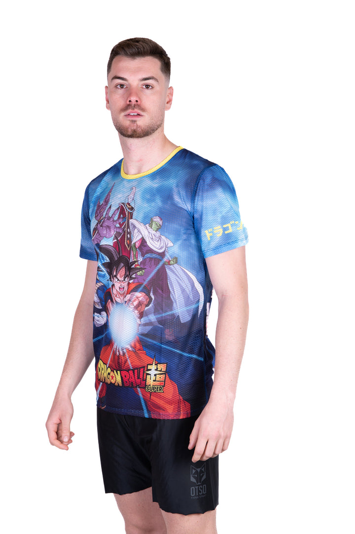 OTSO Men’s Short Sleeve  - Dragon Ball Super Goku Vegeta