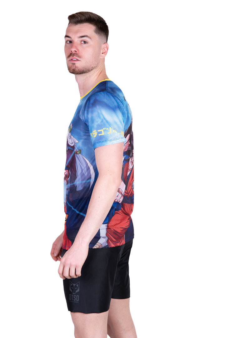 OTSO Men’s Short Sleeve  - Dragon Ball Super Goku Vegeta