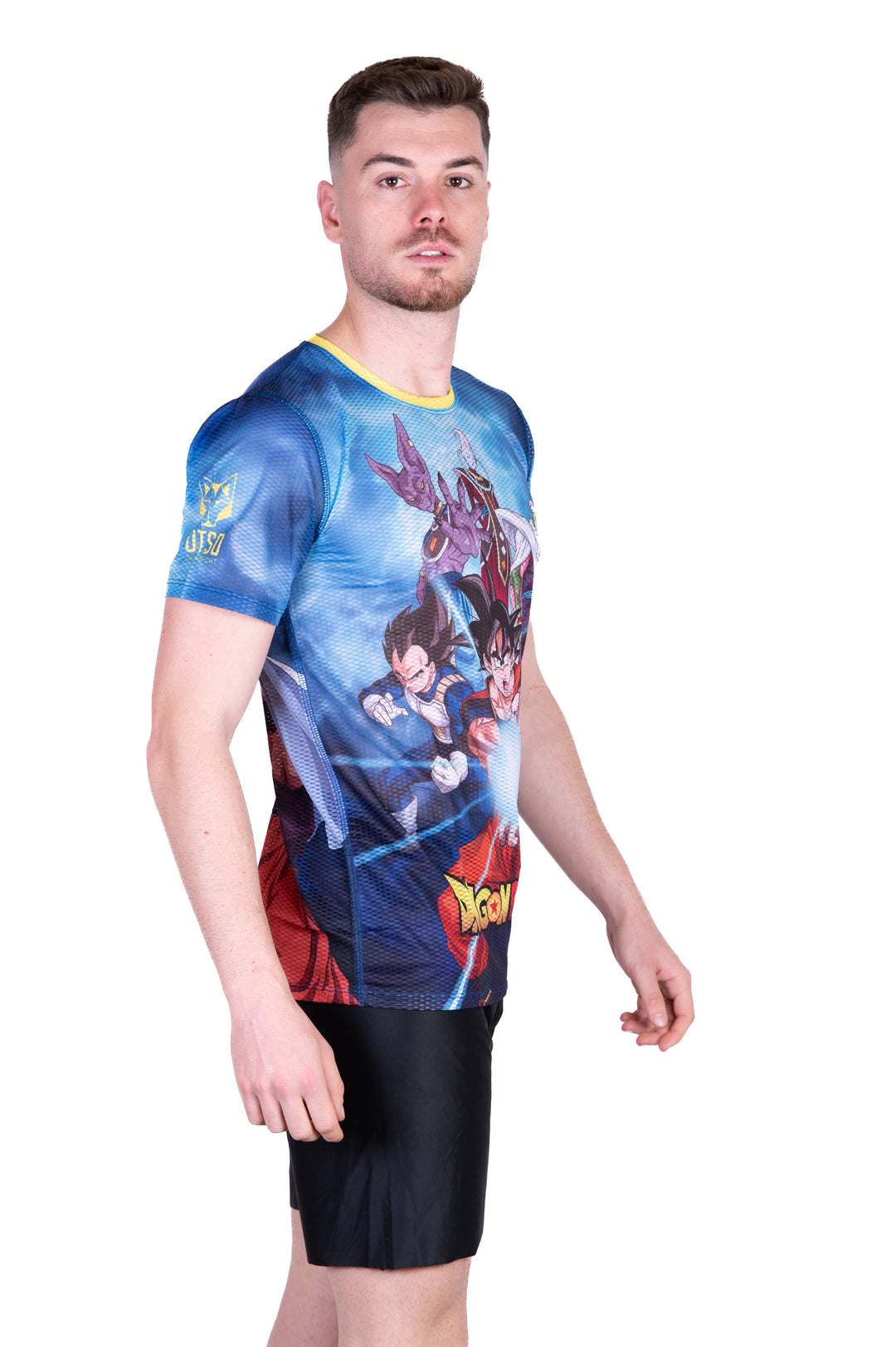 OTSO Men’s Short Sleeve  - Dragon Ball Super Goku Vegeta