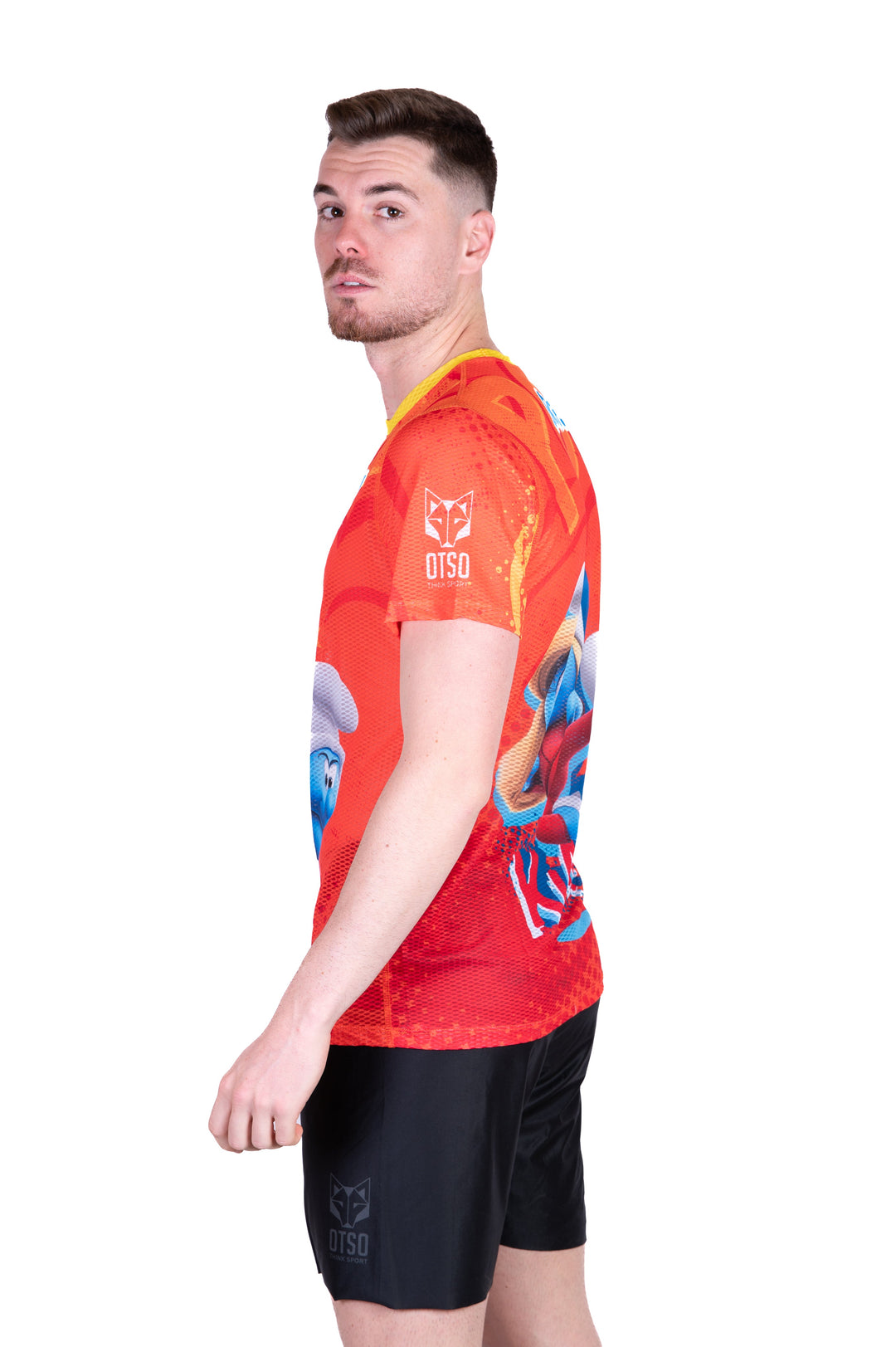 OTSO Men's Strong as a Smurf Short Sleeve T-Shirt (ストロング アズ スマーフ メンズ 半袖Tシャツ)