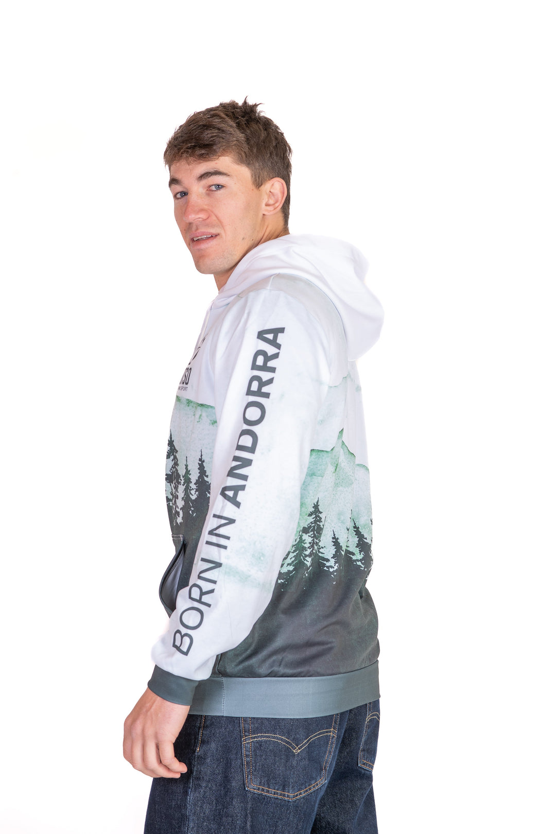 Hoodie Green Forest (ユニセックス フーディ グリーンフォレスト)