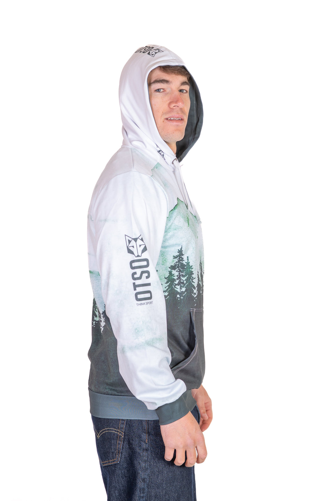 Hoodie Green Forest (ユニセックス フーディ グリーンフォレスト)