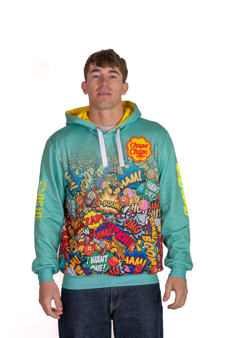 Chupa Chups Comic Hoodie (チュッパチャプス コズミック フーディ ユニセックス)