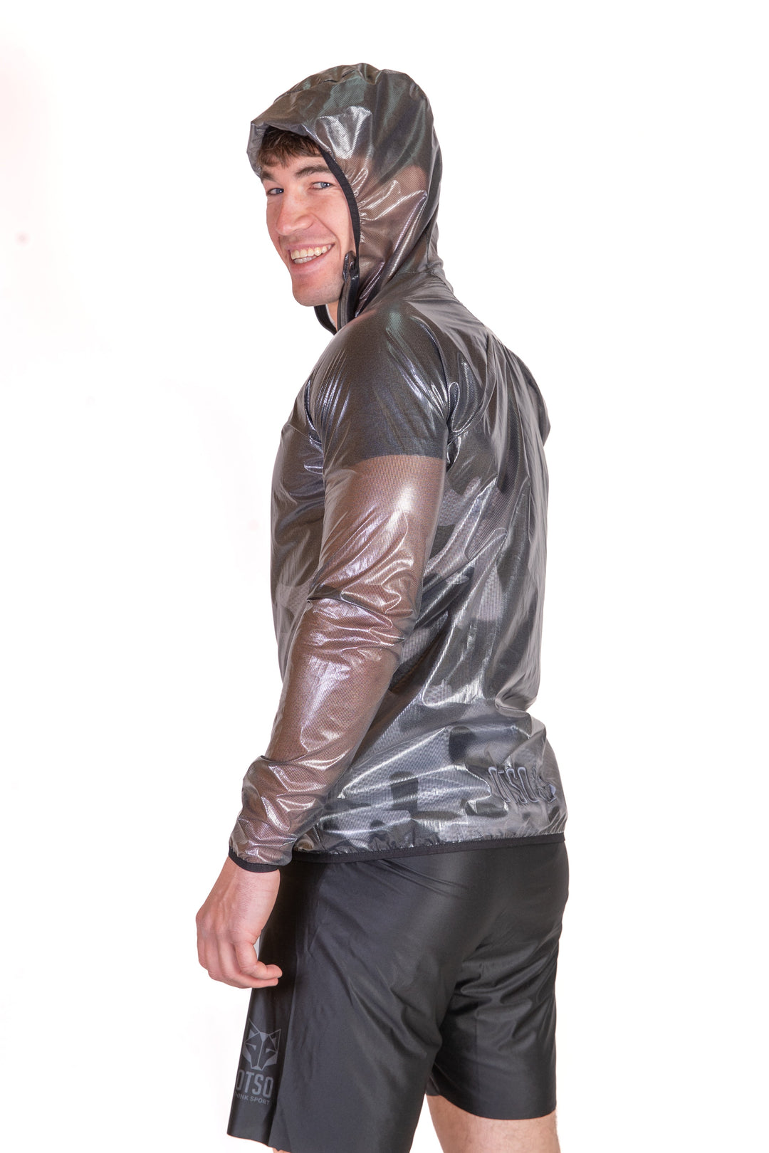 Waterproof Jacket Ultra Light Full Black (ユニセックス ウォータープルーフジャケット ウルトラライト フルブラック)