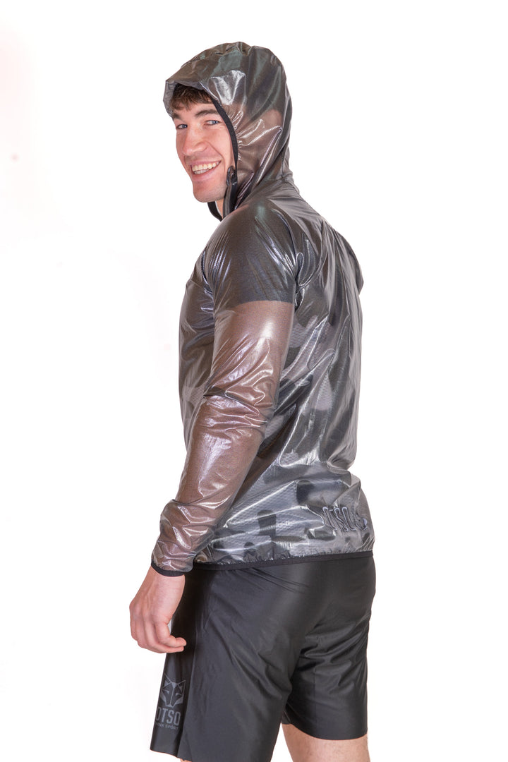 Waterproof Jacket Ultra Light Full Black (ユニセックス ウォータープルーフジャケット ウルトラライト フルブラック)