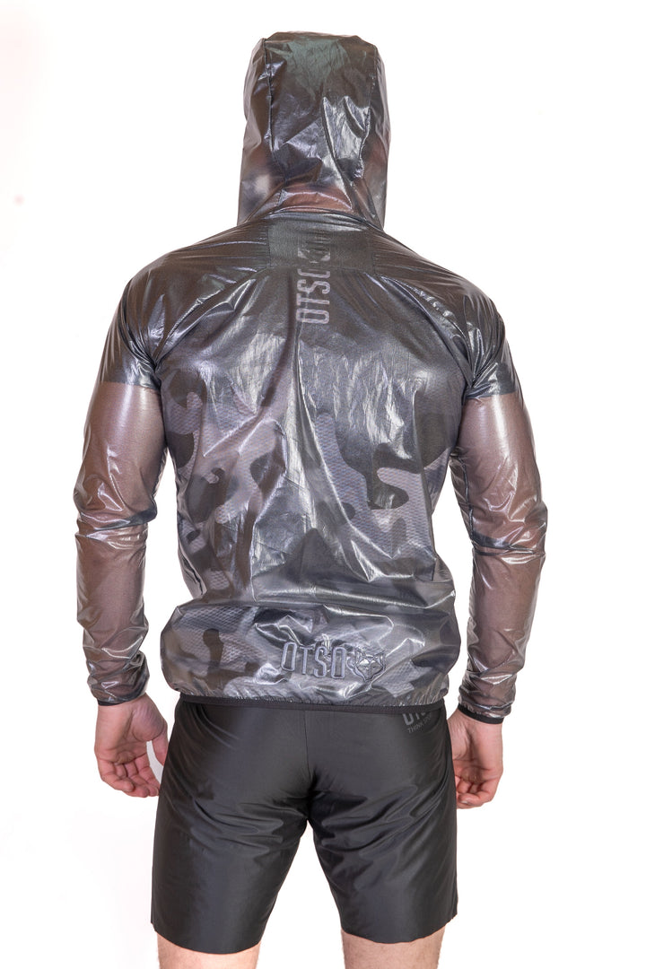 Waterproof Jacket Ultra Light Full Black (ユニセックス ウォータープルーフジャケット ウルトラライト フルブラック)